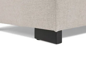 Crazy 4-seters Venstrevendt U-formet Large Sofa med Divan og Sjeselong i Stoff - Beige - Møbler - Sofaer - Sofaer med sjeselong - 3 seters sofa med divan