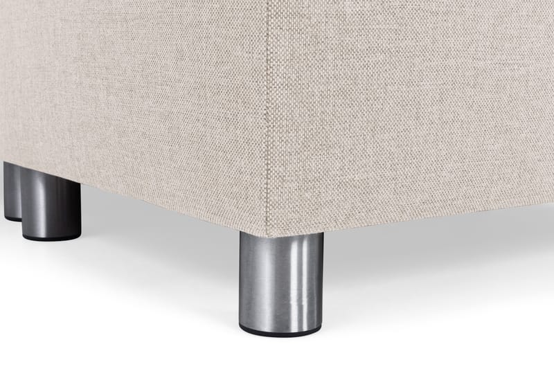 Crazy 4-seters Venstrevendt U-formet Large Sofa med Divan og Sjeselong i Stoff - Beige - Møbler - Sofaer - Sofaer med sjeselong - 4 seters sofa med divan