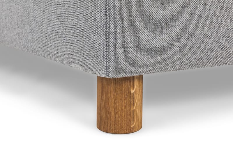 Crazy 4-seters Venstrevendt U-formet Large Sofa med Divan og Sjeselong i Stoff - Grå - Møbler - Sofaer - U-sofa