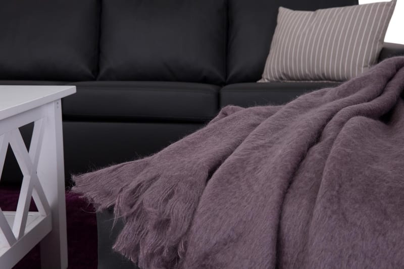 Crazy 5-seters Venstrevendt L-formet Sjeselongsofa i Kunstlær - Svart - Møbler - Sofaer - Sofaer med sjeselong - 4 seters sofa med divan