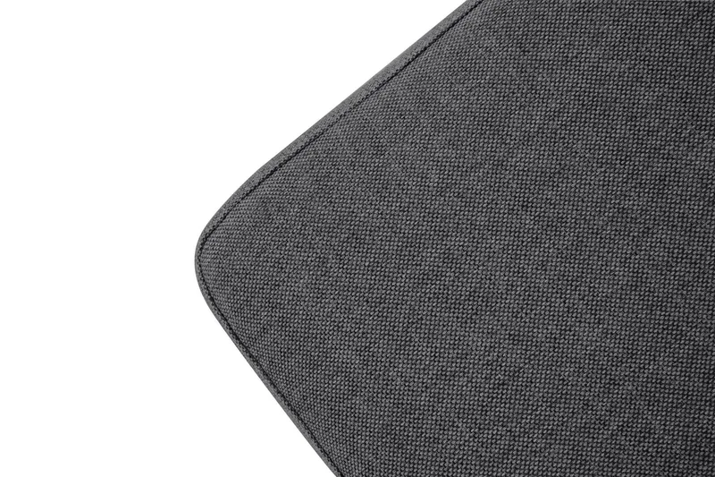 Crazy Limited Edition 4-seters Høyrevendt L-formet Sjeselongsofa i Stoff - Mørk grå - Møbler - Sofaer - Sofaer med sjeselong - 4 seters sofa med divan