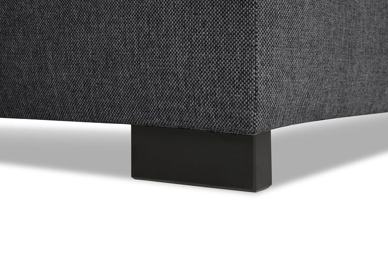 Crazy Limited Edition 4-seters Venstrevendt L-formet Sjeselongsofa i Stoff - Mørk grå - Møbler - Sofaer - Sofaer med sjeselong - 4 seters sofa med divan