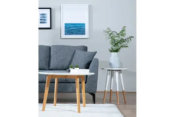 Destinye Hjørnesofa med Divan Venstre - Grå - Møbler - Sofaer - Sofaer med sjeselong