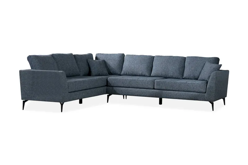 Destinye Hjørnesofa med Divan Venstre, Grå