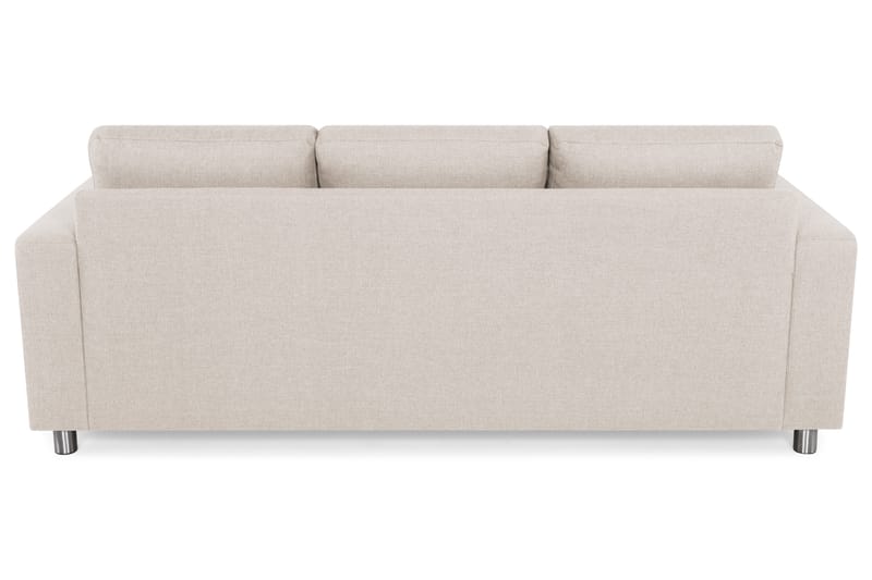 Divansofa Nevada 3-seter Vendbar - Beige - Sofaer med sjeselong