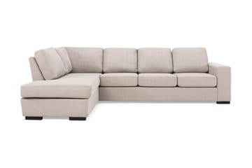 Divansofa Rodrigo 4-seter Venstre - Beige - Møbler - Sofaer - Sofaer med sjeselong - 4 seters sofa med divan