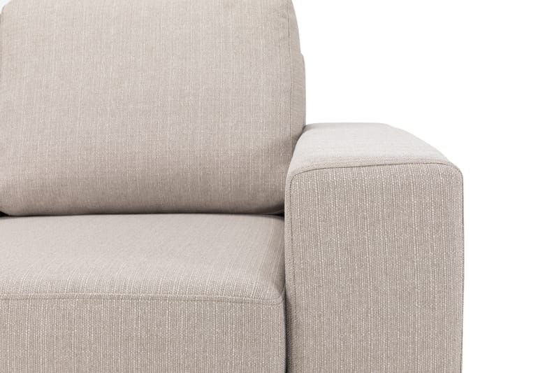 Divansofa Rodrigo 4-seter Venstre - Beige - Møbler - Sofaer - Sofaer med sjeselong - 4 seters sofa med divan