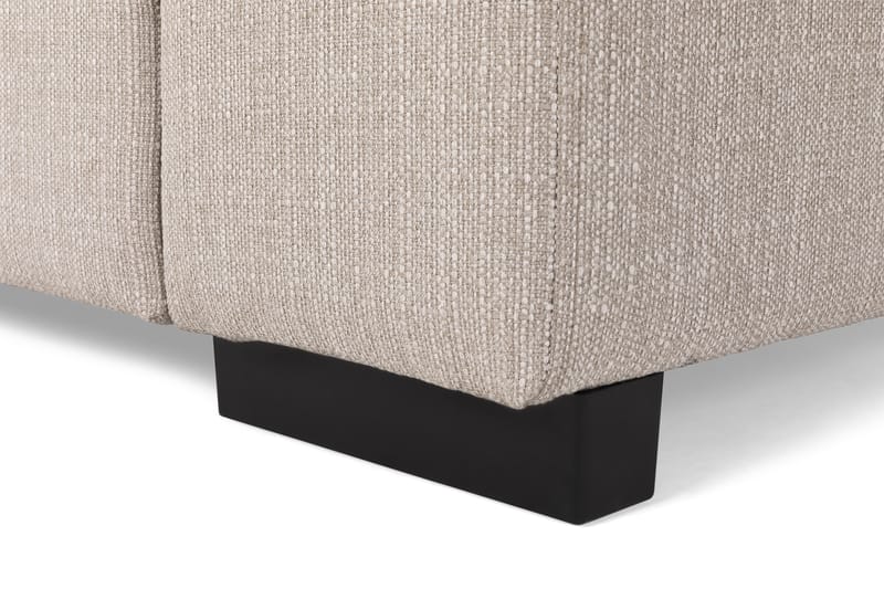 Divansofa Rodrigo 4-seter Venstre - Beige - Møbler - Sofaer - Sofaer med sjeselong - 4 seters sofa med divan