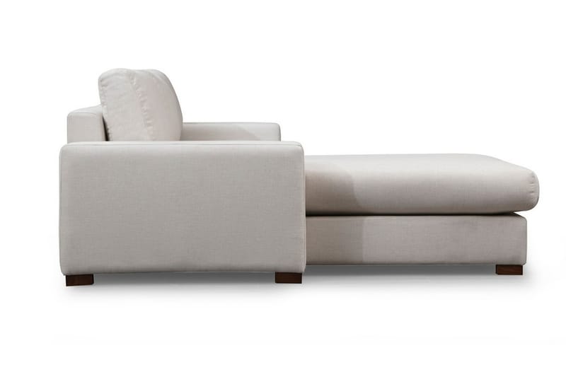 Divansofa  Portiella - Beige - Sofaer med sjeselong