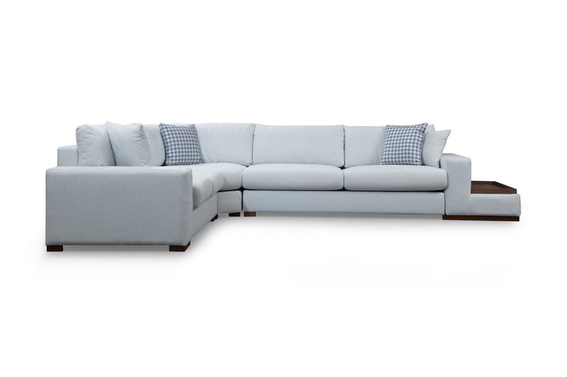 Divansofa  Portiella - Beige - Sofaer med sjeselong