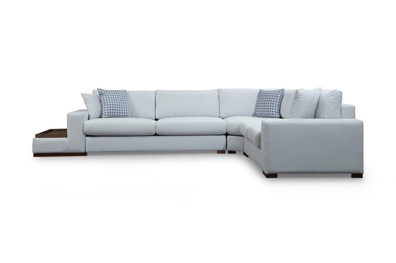 Divansofa  Portiella - Beige - Sofaer med sjeselong