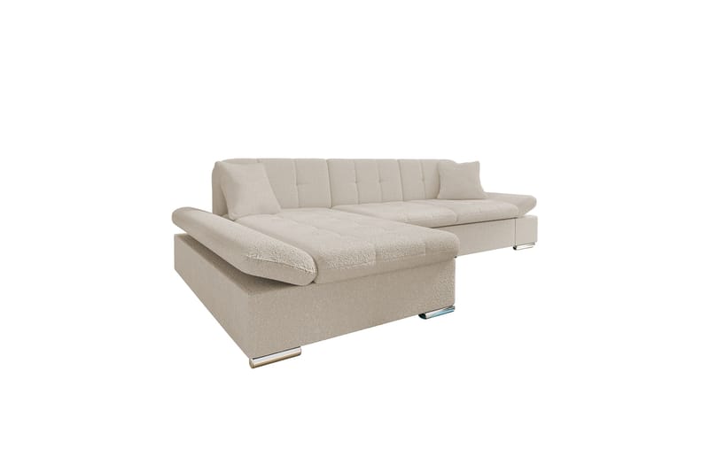 Djerra Sofa med Divan 3-seter, Beige