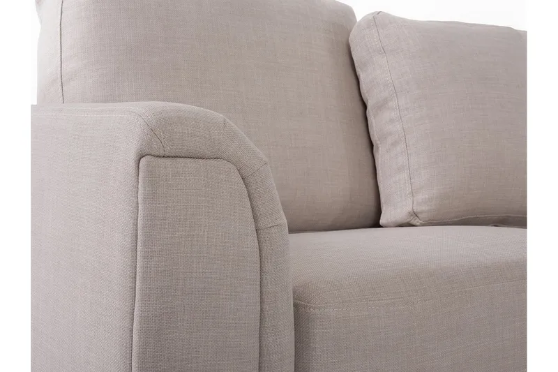 Dugard Hjørnesofa Venstre - Beige - Møbler - Sofaer - Sofaer med sjeselong - 4 seters sofa med divan