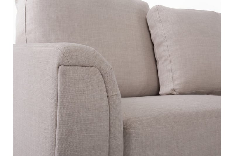Dugard Hjørnesofa Venstre - Beige - Møbler - Sofaer - Sofaer med sjeselong - 4 seters sofa med divan