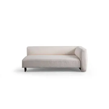Elvaris 4-seters sofa med Sjeselong - Hvit - Møbler - Sofaer - Sofaer med sjeselong - 4 seters sofa med divan