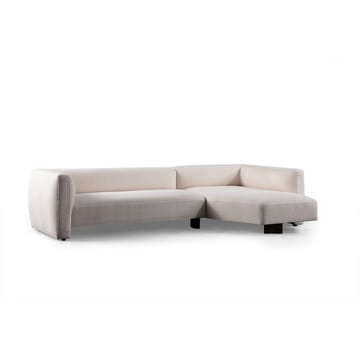 Elvaris 4-seters sofa med Sjeselong - Hvit - Møbler - Sofaer - Sofaer med sjeselong - 4 seters sofa med divan