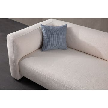 Elvaris 4-seters sofa med Sjeselong - Hvit - Møbler - Sofaer - Sofaer med sjeselong - 4 seters sofa med divan