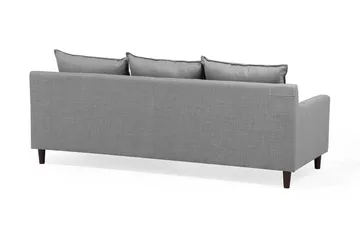 Elvenes Hjørnesofa 206 cm - Grå - Møbler - Sofaer - Sofaer med sjeselong - 4 seters sofa med divan