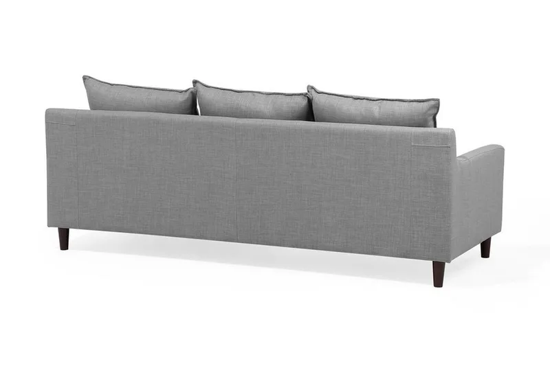 Elvenes Hjørnesofa 206 cm - Grå - Møbler - Sofaer - Sofaer med sjeselong - 4 seters sofa med divan