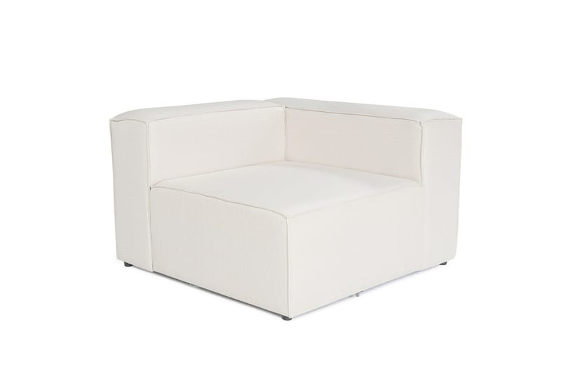 Fahmida Sofa med Sjeselong 3-seter - Ecru - Møbler - Sofaer - Sofaer med sjeselong - 3 seters sofa med divan