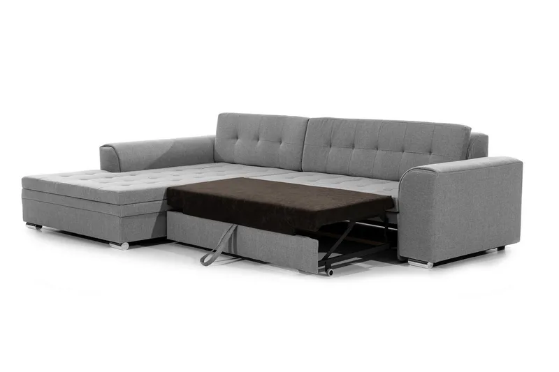 Falseti Divansofa Venstre - Grå - Møbler - Sofaer - Sofaer med sjeselong