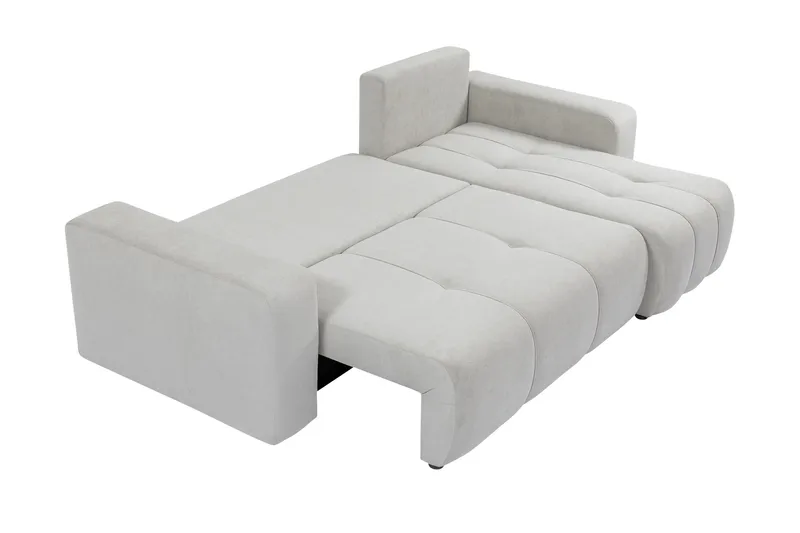 Flo Sovesofa med Sjeselong 3-seter - Beige - Møbler - Sofaer - Sovesofaer - Sovesofa divan