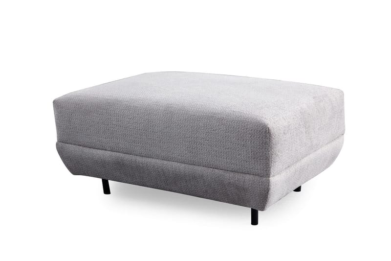 Floransa 4-seters Sofa med Divan - Lysegrå - Møbler - Sofaer - Sofaer med sjeselong - 4 seters sofa med divan