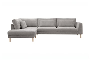 Florenz 4-seters Venstrevendt L-formet Sjeselongsofa i Chenille