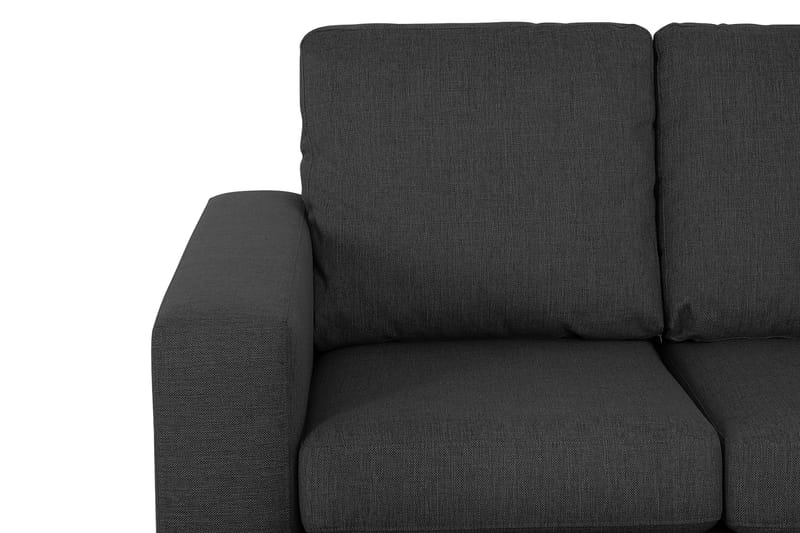 Friday 3-seters Vendbar L-formet Divansofa i Stoff - Grå - Møbler - Sofaer - Sofaer med sjeselong - 3 seters sofa med divan