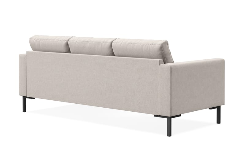 Frillestad 3-seters Høyrevendt L-formet Divansofa i Stoff - Beige - Møbler - Sofaer - Sofaer med sjeselong - 3 seters sofa med divan