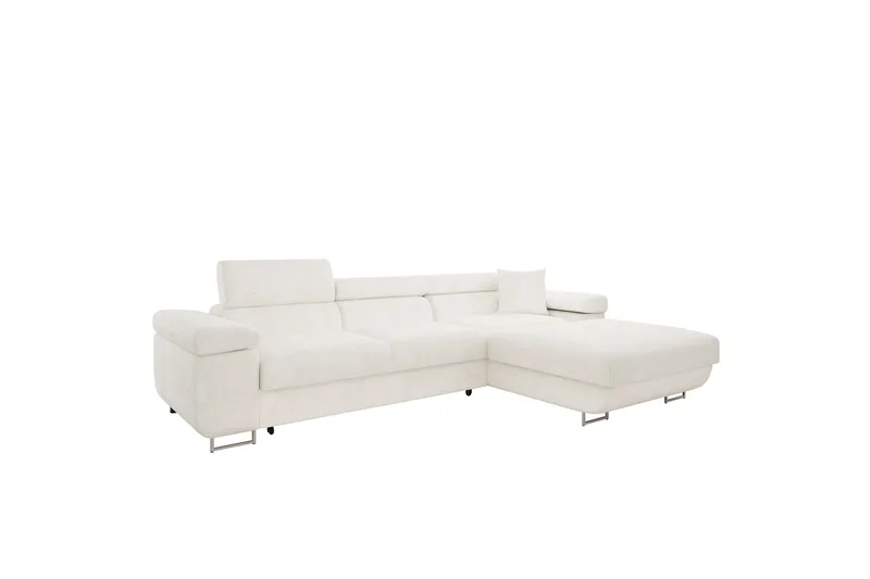 Gabina Sofa med Divan 3-seter, Hvit