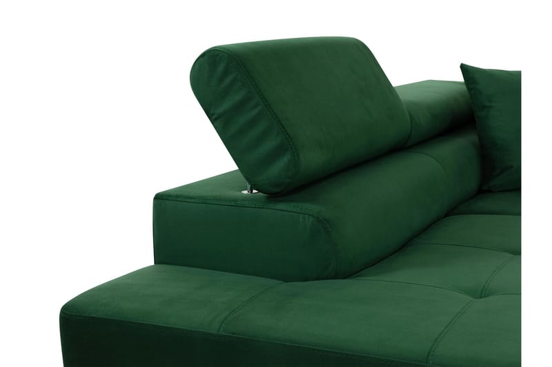 Gabina Sofa med Divan og Sjeselong 4-seter - Blå - Møbler - Sofaer - Sofaer med sjeselong - 4 seters sofa med divan