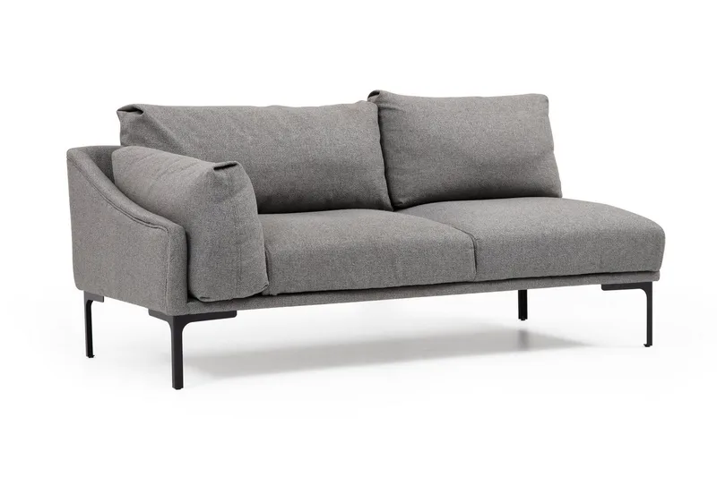 Glenure Sofa m. Divan 4-seters - Grå - Møbler - Sofaer - Sofaer med sjeselong - 4 seters sofa med divan