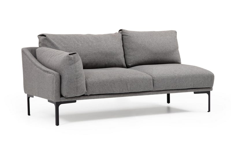 Glenure Sofa m. Divan 4-seters - Grå - Møbler - Sofaer - Sofaer med sjeselong - 4 seters sofa med divan