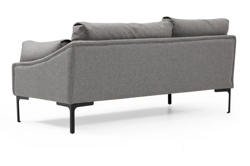 Glenure Sofa m. Divan 4-seters - Grå - Møbler - Sofaer - Sofaer med sjeselong - 4 seters sofa med divan