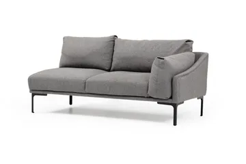 Glenure Sofa m. Divan 4-seters - Grå - Møbler - Sofaer - Sofaer med sjeselong - 4 seters sofa med divan