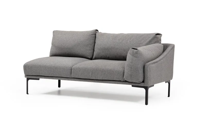 Glenure Sofa m. Divan 4-seters - Grå - Møbler - Sofaer - Sofaer med sjeselong - 4 seters sofa med divan