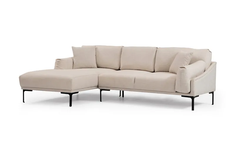 Glenure Sofa m. Divan 4-seters, Krem