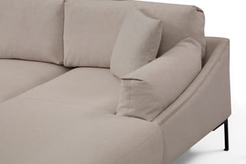 Glenure Sofa m. Divan 4-seters - Krem - Møbler - Sofaer - Sofaer med sjeselong - 4 seters sofa med divan