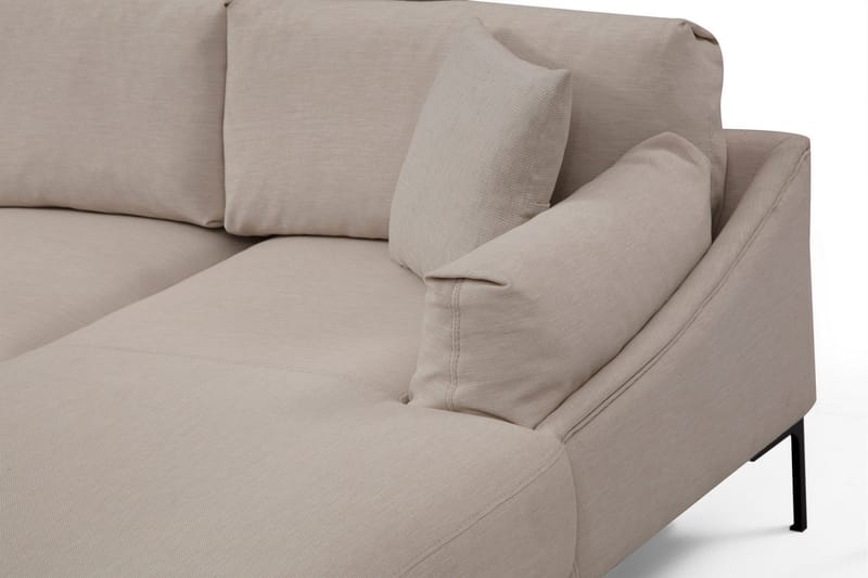 Glenure Sofa m. Divan 4-seters - Krem - Møbler - Sofaer - Sofaer med sjeselong - 4 seters sofa med divan