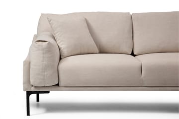 Glenure Sofa m. Divan 4-seters - Krem - Møbler - Sofaer - Sofaer med sjeselong - 4 seters sofa med divan