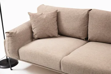 Glenure Sofa m. Divan 4-seters - Mocha - Møbler - Sofaer - Sofaer med sjeselong - 4 seters sofa med divan