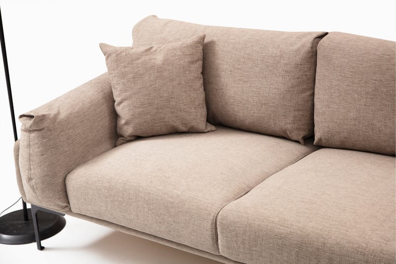 Glenure Sofa m. Divan 4-seters - Mocha - Møbler - Sofaer - Sofaer med sjeselong - 4 seters sofa med divan