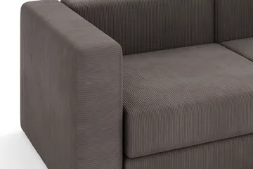 Hagblom 4-seters Divansofa med Oppbevaring Vendbar - Mørkegrå - Møbler - Sofaer - Sofaer med sjeselong - 4 seters sofa med divan
