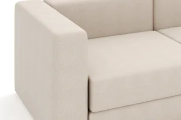 Hagblom 4-seters Vendbar Divansofa 320 cm med Oppbevaring i Chenille - Beige - Møbler - Sofaer - Sofaer med sjeselong - 4 seters sofa med divan