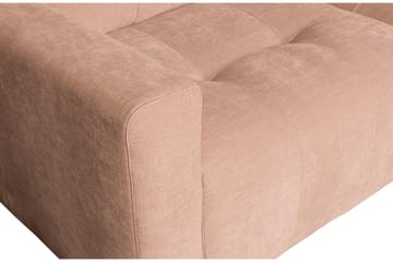 Hippylur 3-Seters Sofa Høyre - Rosa - Møbler - Sofaer - Sofaer med sjeselong - 3 seters sofa med divan