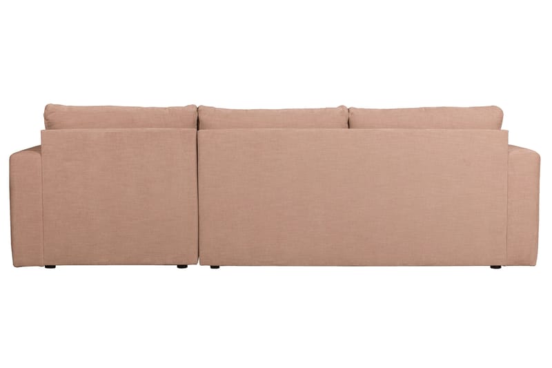 Hippylur 3-Seters Sofa Høyre - Rosa - Møbler - Sofaer - Sofaer med sjeselong - 3 seters sofa med divan