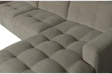 Hippylur 3-Seters Sofa Høyre - Varmgrå - Møbler - Sofaer - Sofaer med sjeselong - 3 seters sofa med divan