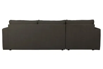 Hippylur 3-Seters Sofa Venstre - Antrasitt - Møbler - Sofaer - Sofaer med sjeselong - 3 seters sofa med divan