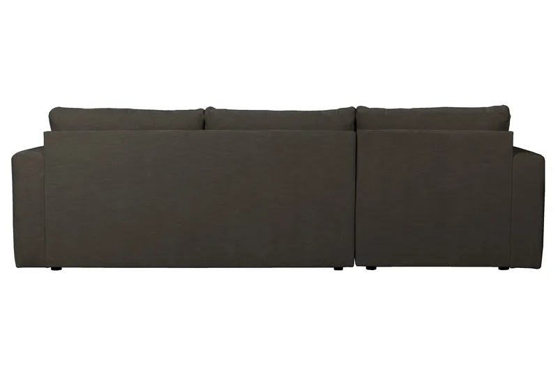 Hippylur 3-Seters Sofa Venstre - Antrasitt - Møbler - Sofaer - Sofaer med sjeselong - 3 seters sofa med divan
